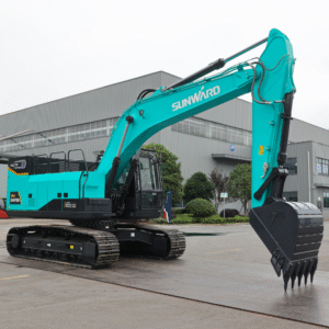 Big Sunward excavator
