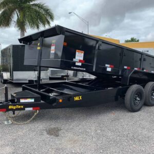 Dump trailer 7 x 16