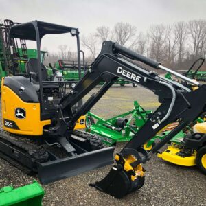 Mini John Deere excavator